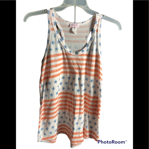 Women's White Forever Freedom Tank Top - Picture 2 of 5